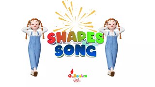 KIDS DANCE SONG  SHAPES [upl. by Darnall]