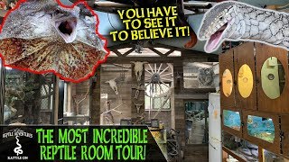 THE MOST INCREDIBLE REPTILE ROOM TOUR Camos Reptiles Australia [upl. by Sices]