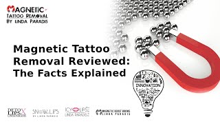 Magnetic Tattoo Removal Reviewed The Facts Explained  MAGNETIC TATTOO REMOVAL LINDAPARADISOFFICIAL [upl. by Ilujna]