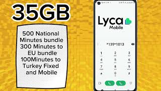 Lyca Mobile internet Packages  LycaMobile internet Plans codes [upl. by Naujyt]