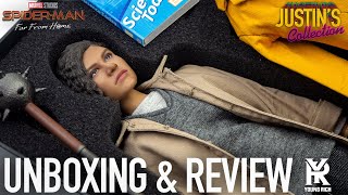 SpiderMan Far From Home MJ  Michelle Young Rich Toys 16 Scale Figure Unboxing amp Review [upl. by Melisse]