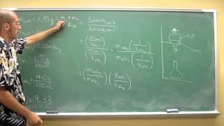 Organic Lab  Partition Coefficient 002 [upl. by Enilraep273]