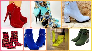 Wonderful 💯 Womens printed Ankle Boots 👢 [upl. by Ophelie208]