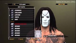 WWE 12 Vampiro CAW Formula by Tommi1904 amp Dynomyte [upl. by Einyaj814]