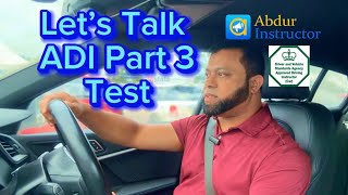 LET’s TALK ABOUT ADI PART 3 TEST  What Is ADI Part 3  Understand ADI Part 3 Test [upl. by Beare]