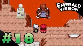 Lets Play Pokemon Emerald  Part 18  Magma Hideout [upl. by Akins530]