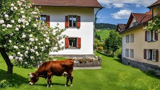 Switzerland Countryside Life  Swiss Farm House  Kanton Thurgau [upl. by Ellemrac349]