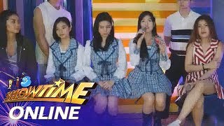 Its Showtime Online MNL48 Sela Abby and Coleen talk about their father [upl. by Panaggio]