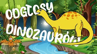 ODGŁOSY DINOZAURÓW  DINO SOUNDS  muzyka relaksacyjna [upl. by Ilek83]