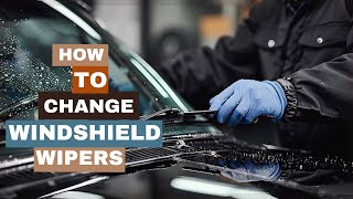 How To Change Windshield Wipers [upl. by Dodie]