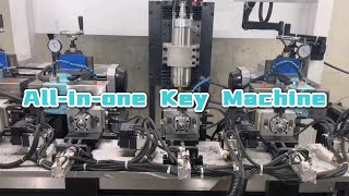 Improve key production efficiency and security All inone key machine key making machine [upl. by Hnahym]