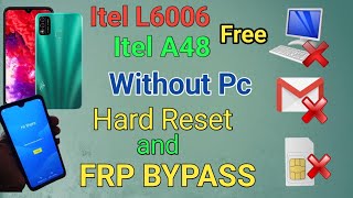 itel l6006 frp bypass  itel l6006 hard reset  itel l6006 frp reset  Tack is Bangla [upl. by Akimot]