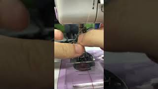 How to install the needle of Uten Sewing machine [upl. by Ilojne]