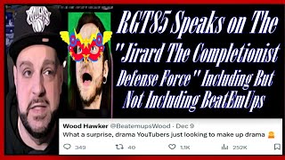 RGT85 Speaks On The quotJirard The Completionist Defense Forcequot Including But Not Including BeatEmUps [upl. by Acirtap]