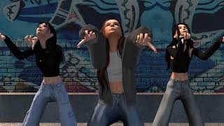 MEOVV  MEOW KPOP IN PUBLIC  KKBEAT Studio Sims 4 KPOP Cover [upl. by Laure]