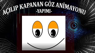 ADOBE ANİMATE GÖZ ANİMASYONU OLUŞTURMA [upl. by Arni231]