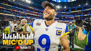 “You’re A World Champion” Matthew Stafford Micd Up For Super Bowl LVI Victory vs Bengals [upl. by Leupold]