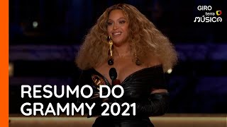 Resumo Grammy 2021 shows bastidores e polêmica com funk [upl. by Jed712]