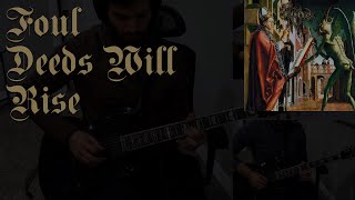 Crucifier  Foul Deeds Will Rise cover [upl. by Nodlehs]