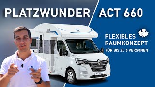 Platzwunder Ahorn Camp T 660 Plus  Für bis zu 6 Personen [upl. by Garap]