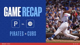 Cubs vs Pirates Game Highlights  51924 [upl. by Sukhum]