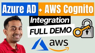 Connecting Azure Active Directory with Cognito  AWS Tutorial [upl. by Elsie263]