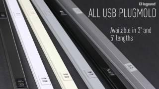 Wiremold USB Plugmold® Multioutlet Systems [upl. by Erlandson509]