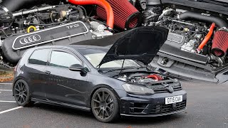 Meet the 650BHP SELF BUILT RS3 Engine Swapped MK7 Golf R [upl. by Freya836]