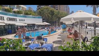 Hotel Cimbel Benidorm Agosto 2022 [upl. by Rafa]