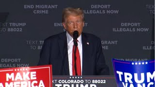 Donald Trump full speech at rally in Colorado [upl. by Spragens223]