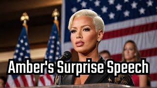 Amber Roses SHOCKING Speech at Republican National Convention 2024 [upl. by Luiza]