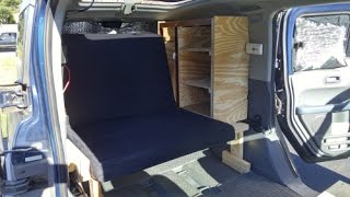 Honda Element Camper Build Details [upl. by Adnohsirk852]