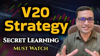 Secret Learning V20 Strategy  vivek singhal  trading with vivek [upl. by Aurelia]