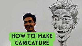 caricaturedrawing caricature caricature tutorial for beginners caricature gift cartoon reels [upl. by Sackey702]