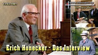 Erich Honecker  Das Interview [upl. by Einehpets726]