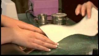 Prepping Nails for Acrylic Application  Mixing Acrylic Powder for Nail Application [upl. by Astrix]