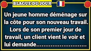 Blague Du Jour 🤣Un jeune homme déménage sur la côte pour son nouveau travail [upl. by Sissy]