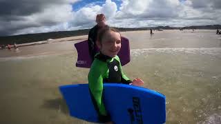 2023 Body boarding Perranporth Cornwall [upl. by Nagah]