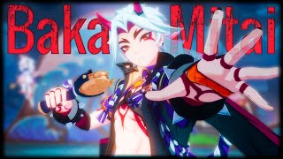 Just Arataki Itto  Baka Mitai 4K  Lyrics  Genshin Impact 46 Animation  KiriLuL [upl. by Evannia]