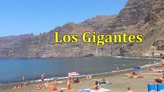 Los Gigantes Tenerife The cliffs of the Giants amp beach [upl. by Nihsfa]