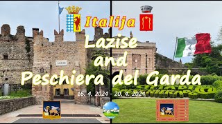 Lazise amp Peschiera del Garda Lake Garda Veneto Italy [upl. by Norha971]