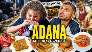 ADANA GECE SOKAK LEZZETLERİNİ DENEDİK  wbicimali [upl. by Cornwall]