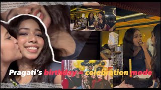 Pragati’s birthday  celebration mode🎂🍾minivlog like share [upl. by Imelda702]