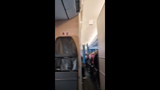 International flight hit by extreme turbulence shorts shortnews plane scandinavianairlines [upl. by Kcitrap470]