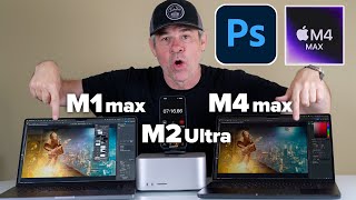 MacBook Pro M4 Vs Mac Studio M2 v M1 Tested and compared by Creative PRO [upl. by Fritzie]