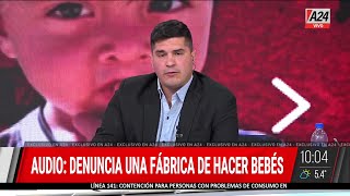 🔴 quotFÁBRICA DE HACER BEBÉSquot el fuerte TESTIMONIO de una denunciante que le quitaron dos hijos [upl. by Cohla]