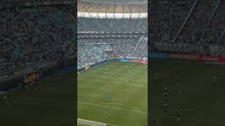 Torcida do Corinthians gritando olé em plena arena do Grêmio [upl. by Thin]