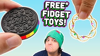 I Review FREE Weird amp Unique Fidget Toys Mystery Box [upl. by Deste]