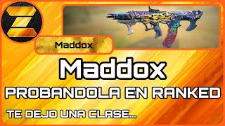 Probando la Maddox en Ranked Te dejo una clase  COD Mobile [upl. by Teece]