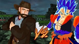 Chuck Norris vs Gogetto SSG4SS  DBZ Tenkaichi 3 MOD [upl. by Renba]